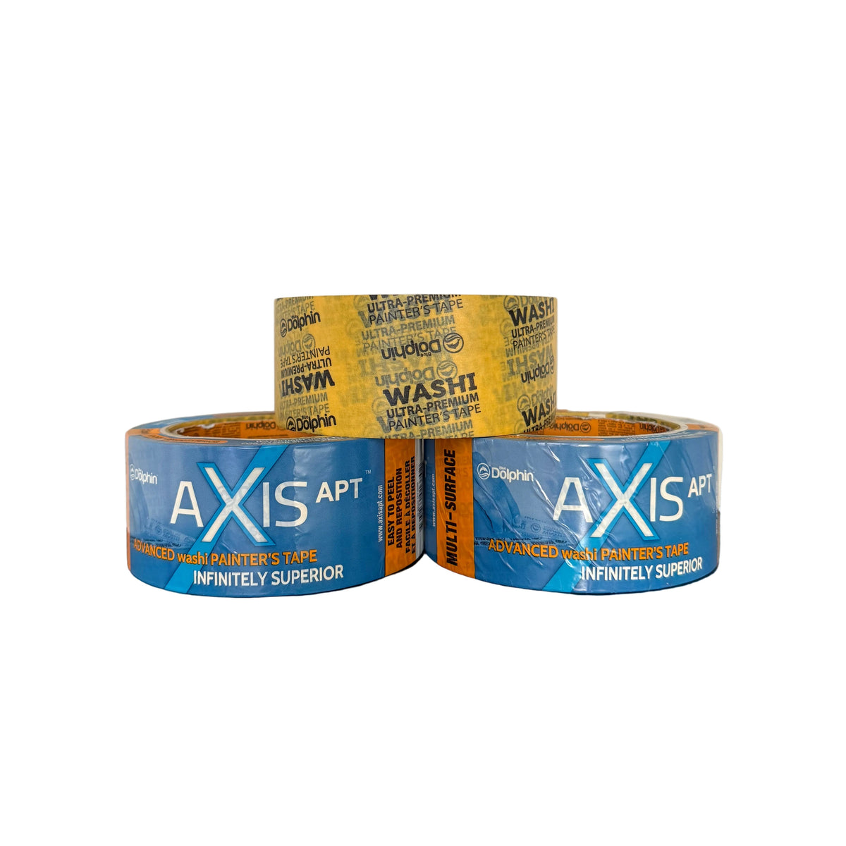Blue Dolphin AXIS APT™ Advanced Washi Painter's Tape – TapeMate